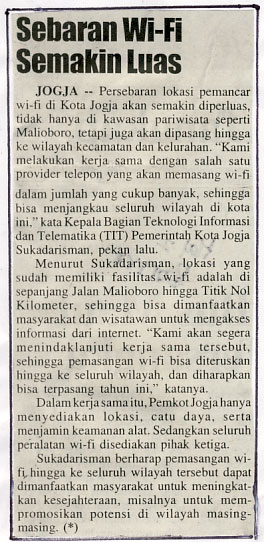 Kliping jogja terbaru