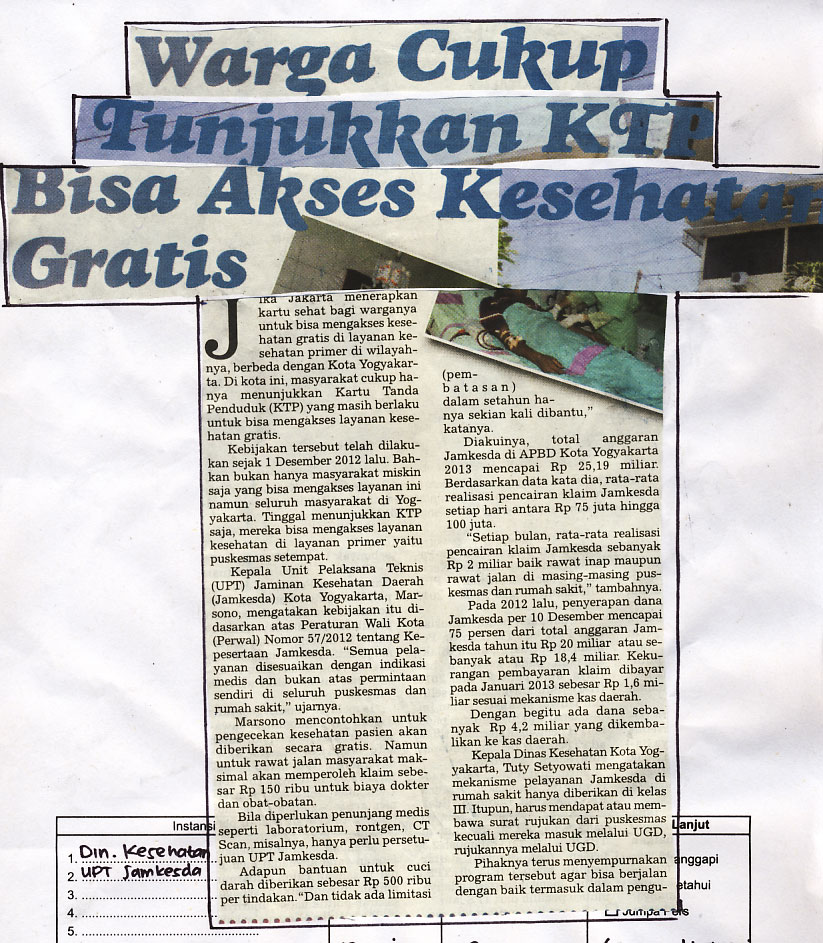 Kliping jogja terbaru