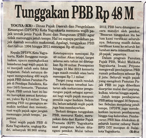Kliping jogja terbaru