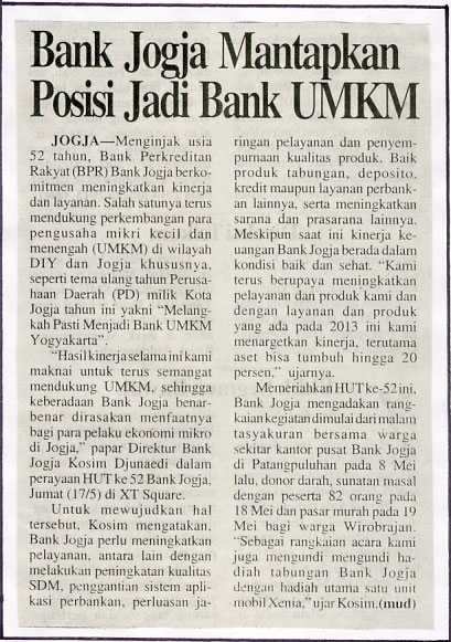 Kliping jogja terbaru