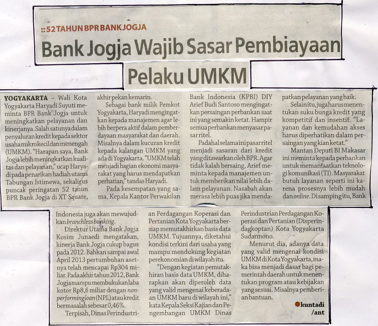 Kliping jogja terbaru