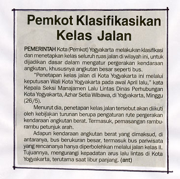 Kliping jogja terbaru