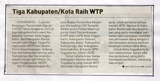 Kliping jogja terbaru