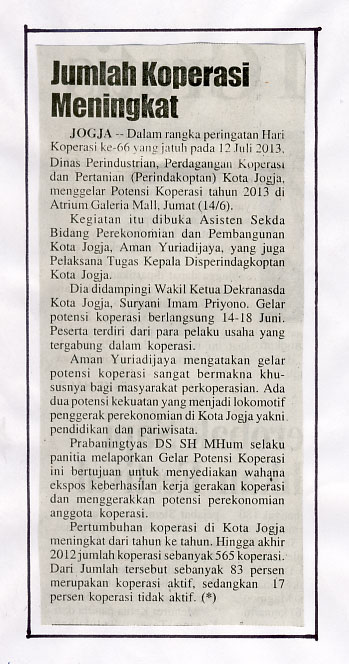 Kliping jogja terbaru