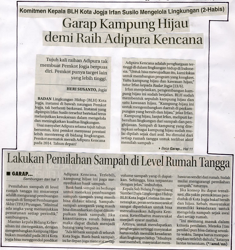 Kliping jogja terbaru