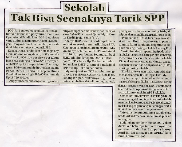 Kliping jogja terbaru