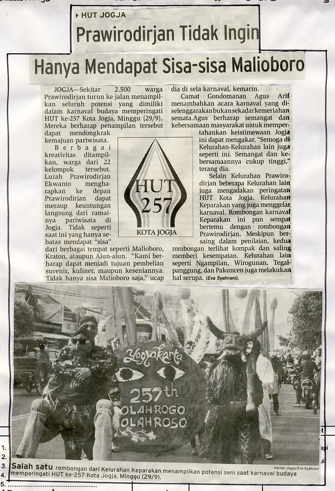 Kliping jogja terbaru