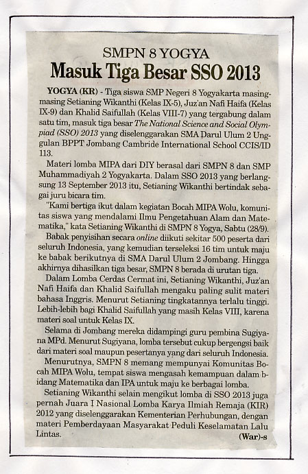 Kliping jogja terbaru