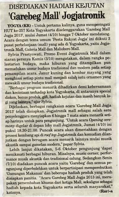 Kliping jogja terbaru