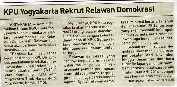 Kliping jogja terbaru