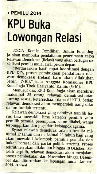 Kliping jogja terbaru