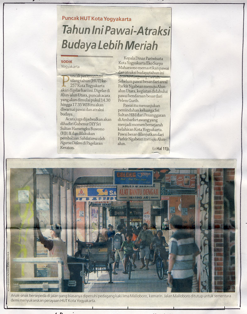 Kliping jogja terbaru