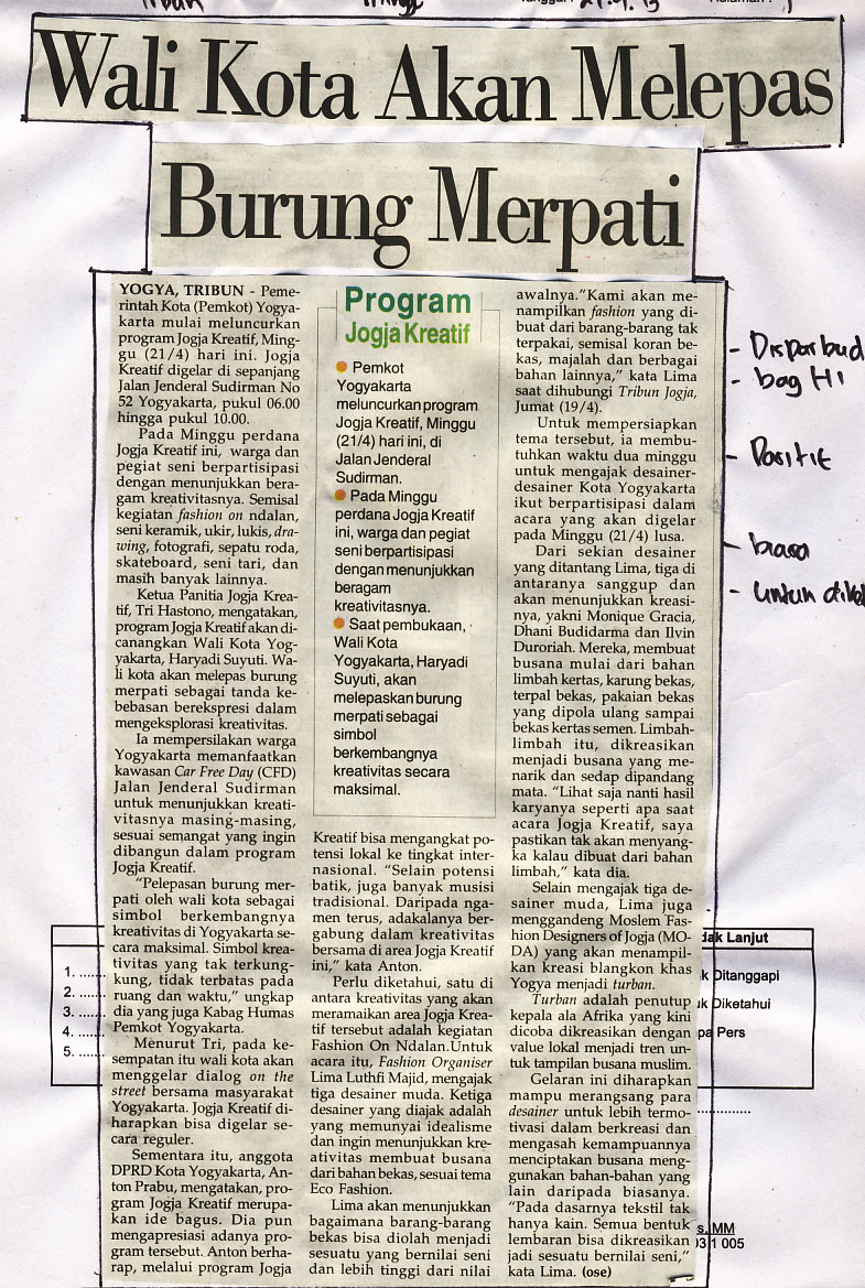 Kliping jogja terbaru
