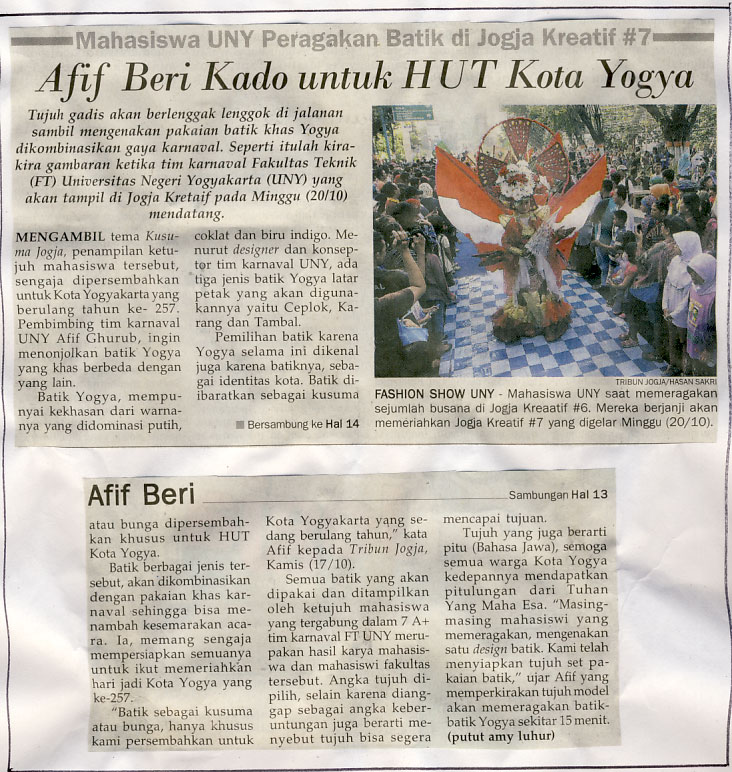 Kliping jogja terbaru