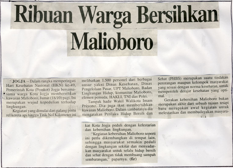 Kliping jogja terbaru