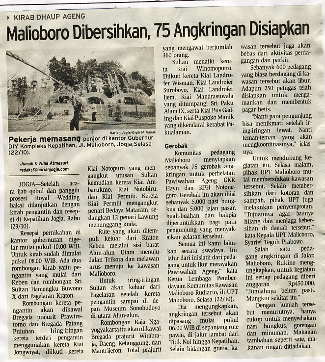 Kliping jogja terbaru