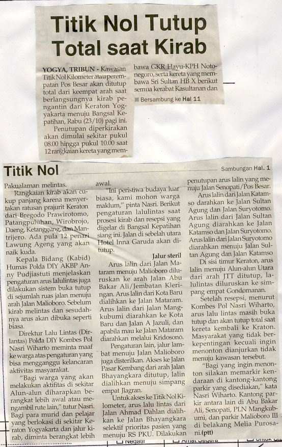 Kliping jogja terbaru