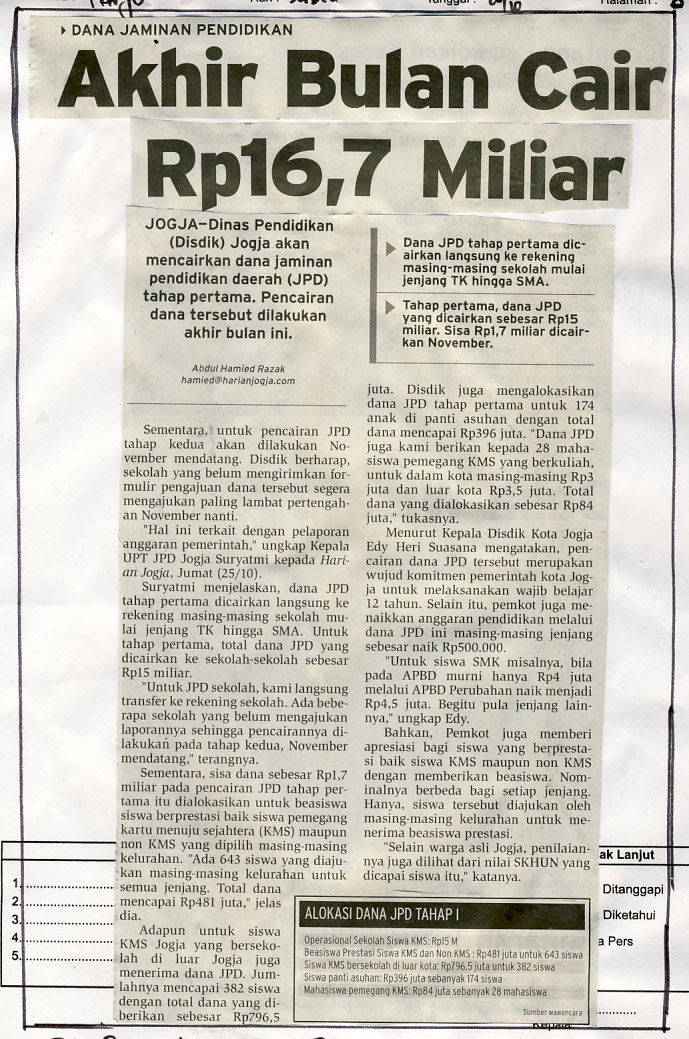 Kliping jogja terbaru