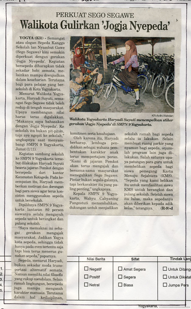 Kliping jogja terbaru