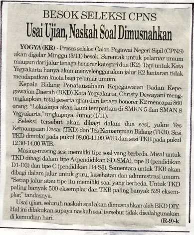 Kliping jogja terbaru
