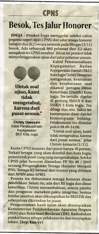 Kliping jogja terbaru