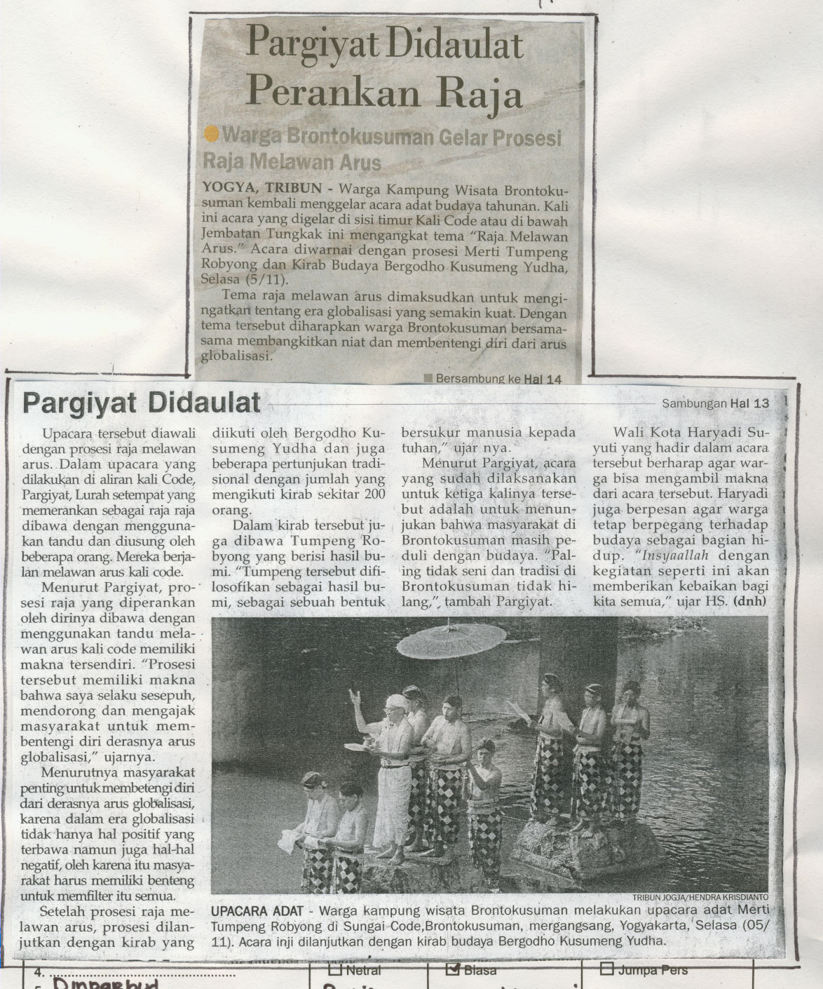 Kliping jogja terbaru