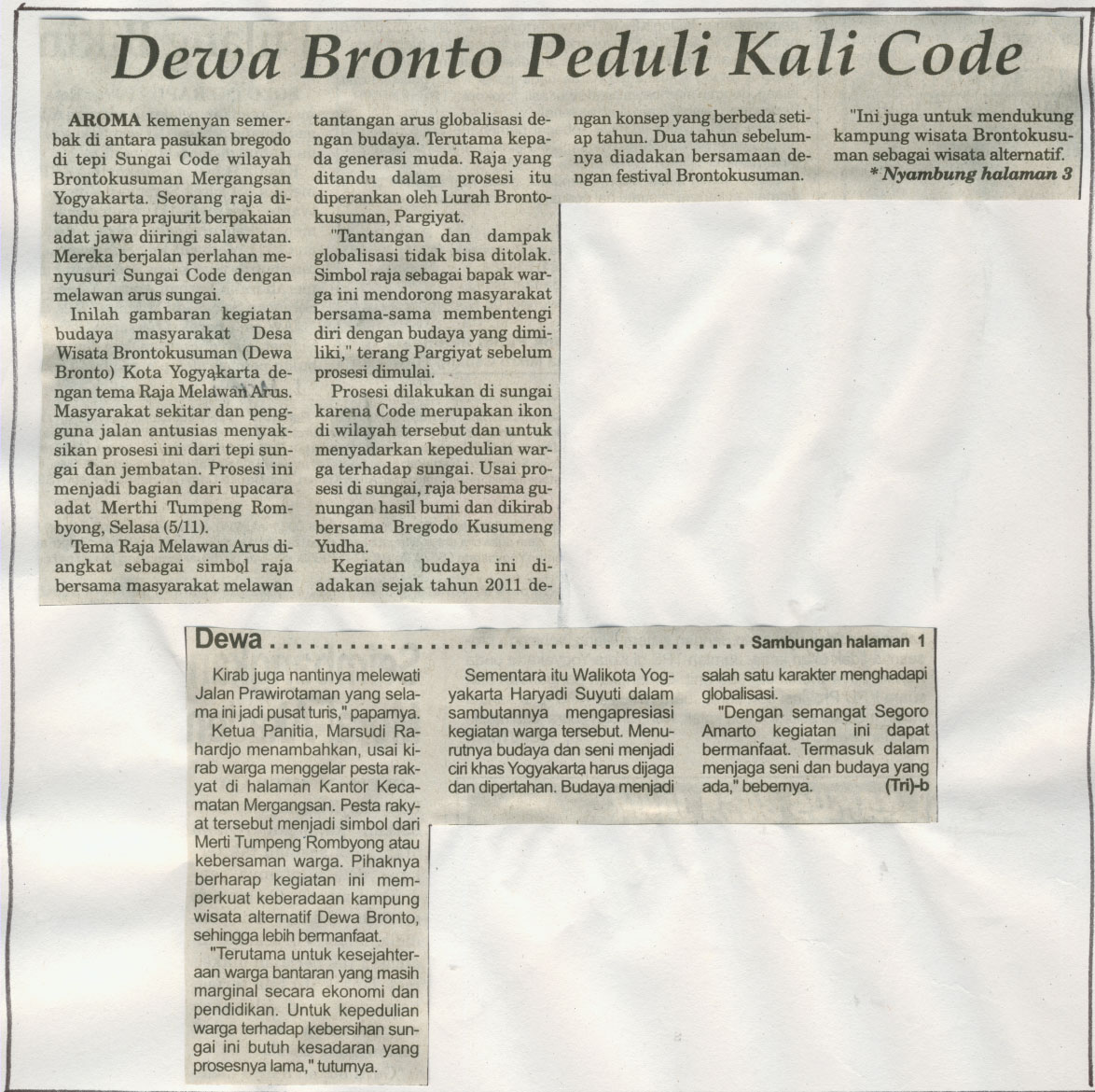 Kliping jogja terbaru