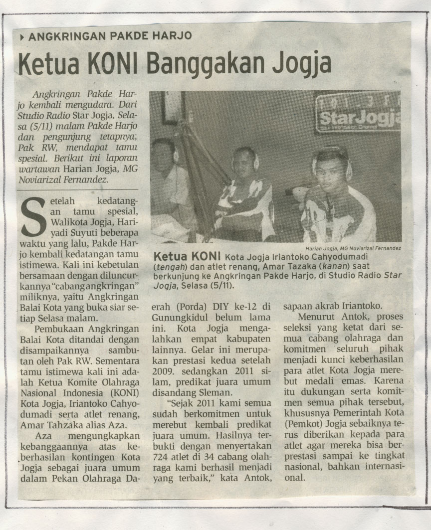 Kliping jogja terbaru