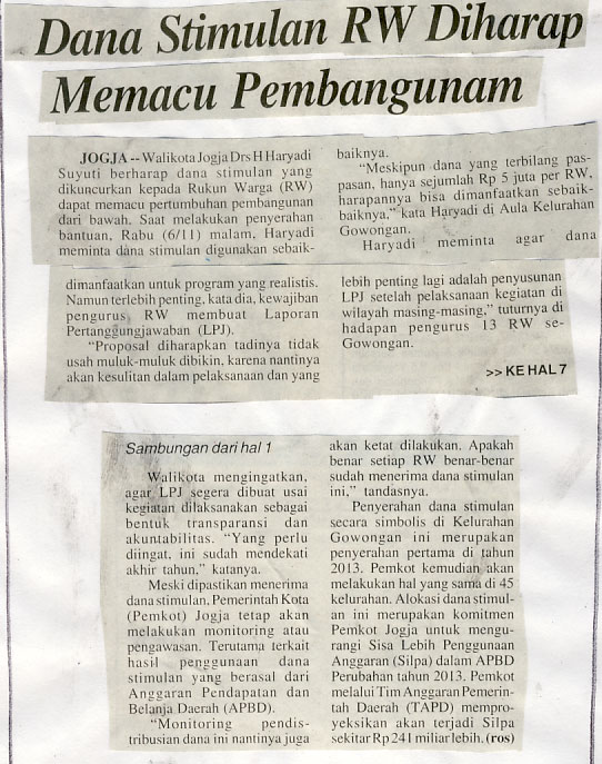 Kliping jogja terbaru