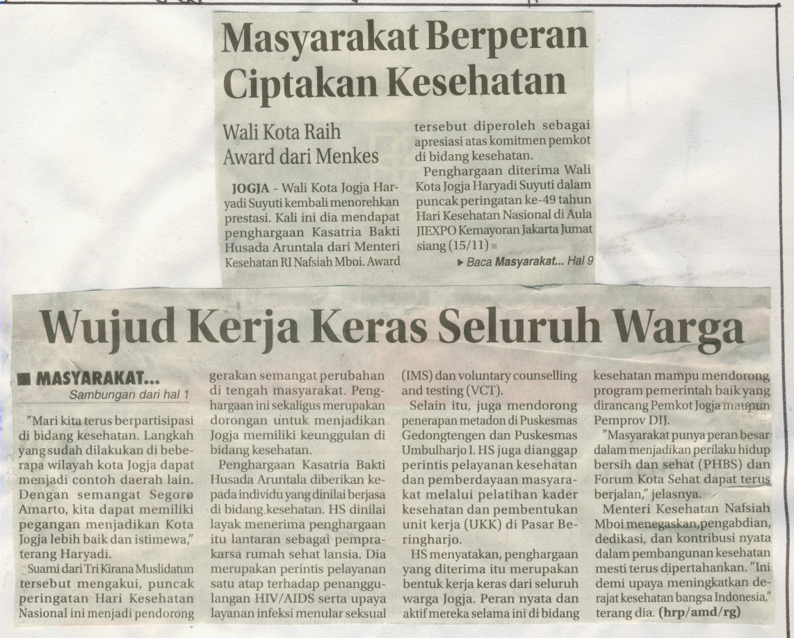 Kliping jogja terbaru