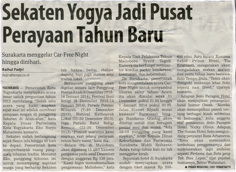 Kliping jogja terbaru