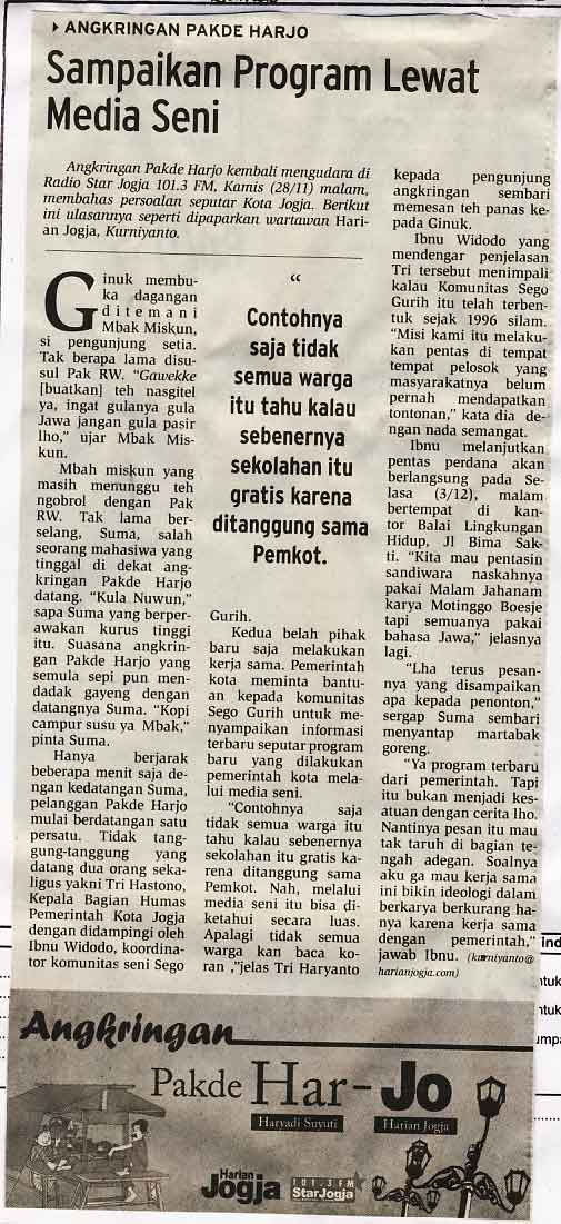 Kliping jogja terbaru