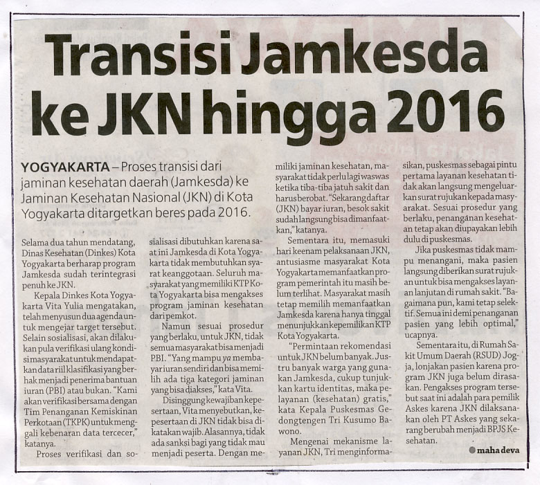 Kliping jogja terbaru