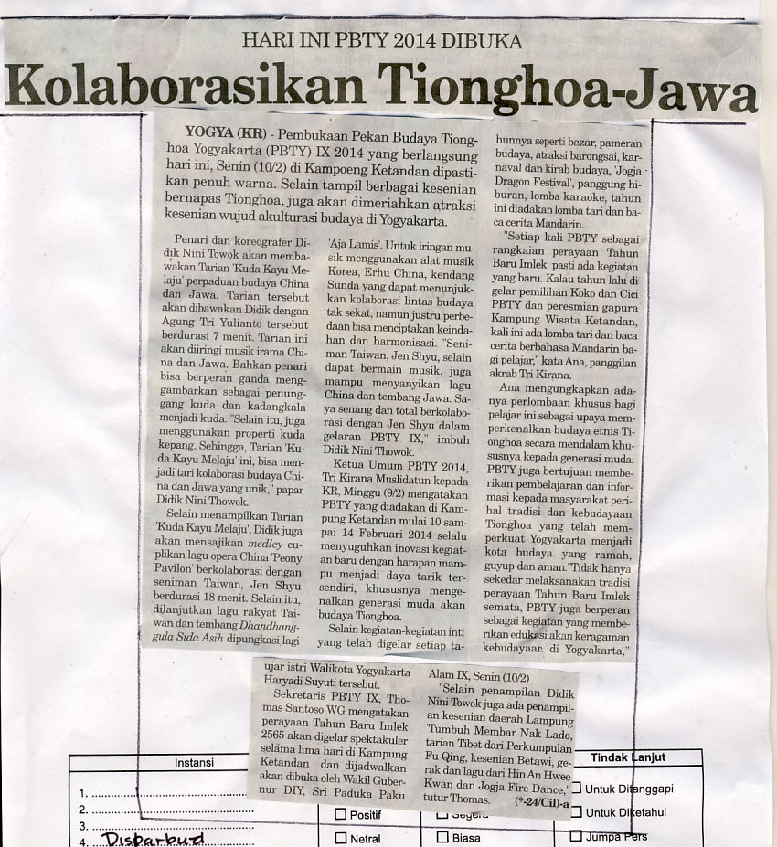 Kliping jogja terbaru