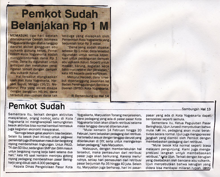 Kliping jogja terbaru