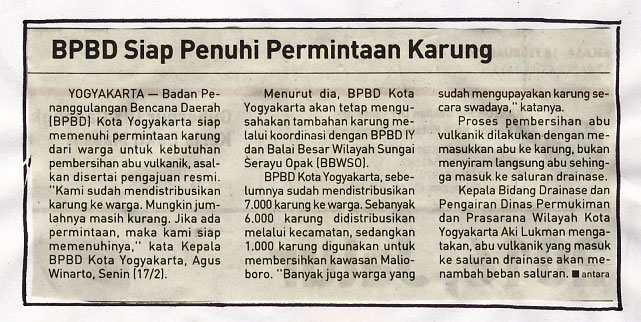 Kliping jogja terbaru