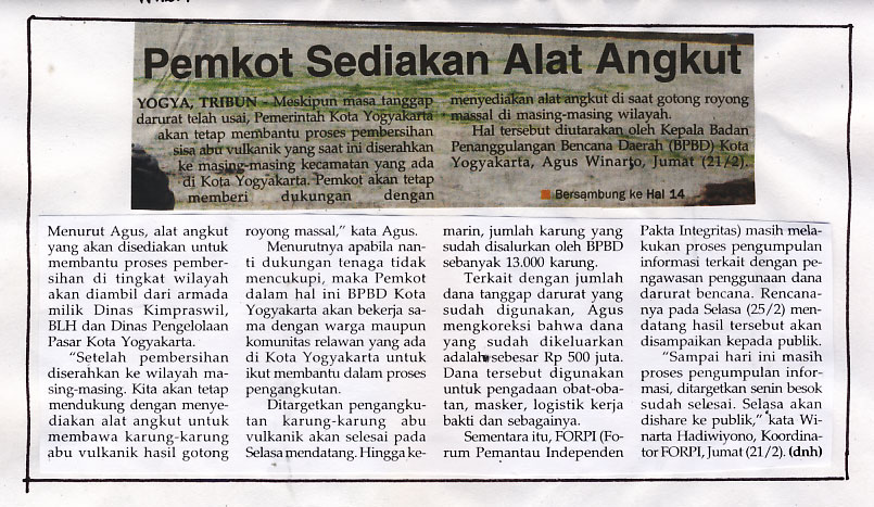 Kliping jogja terbaru