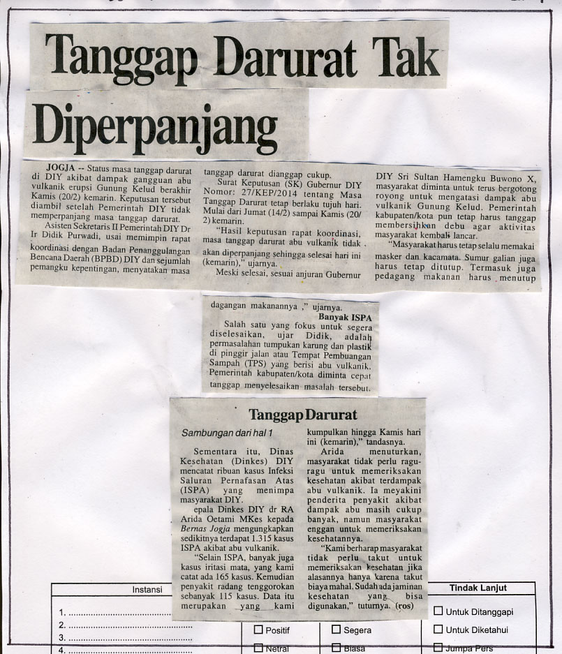 Kliping jogja terbaru