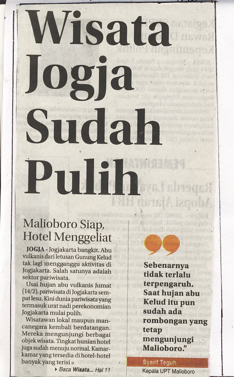 Kliping jogja terbaru