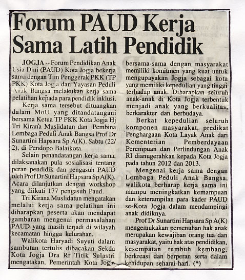 Kliping jogja terbaru