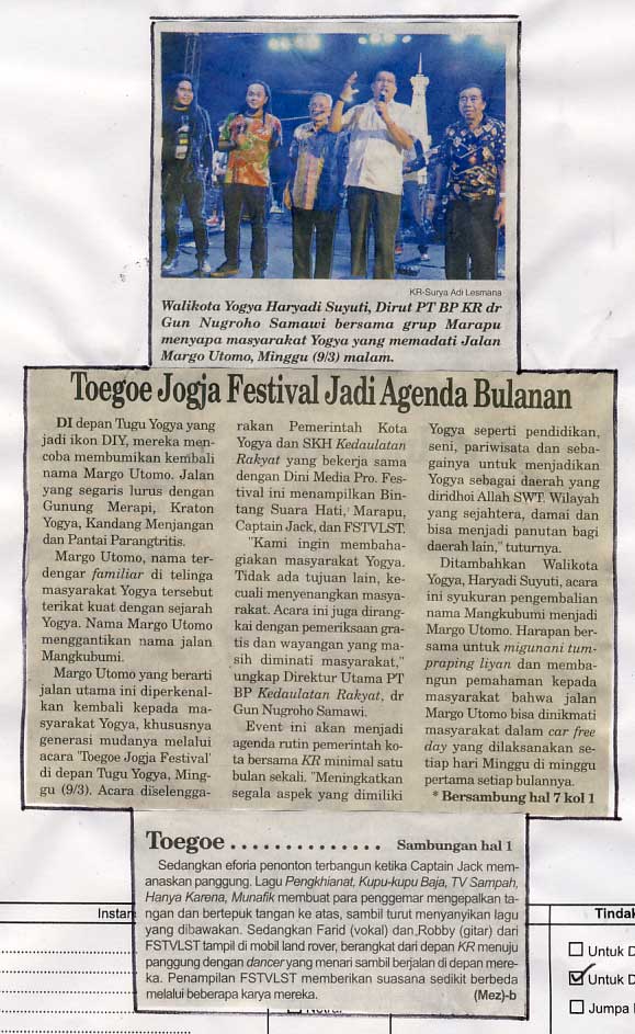 Kliping jogja terbaru