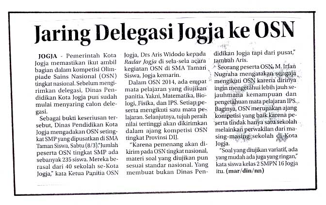 Kliping jogja terbaru