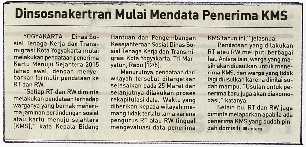 Kliping jogja terbaru