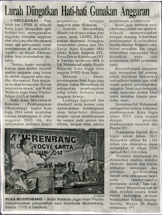 Kliping jogja terbaru