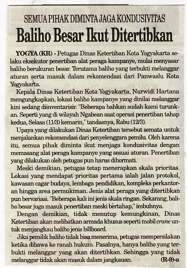 Kliping jogja terbaru