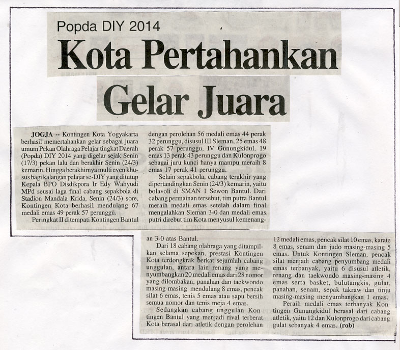 Kliping jogja terbaru