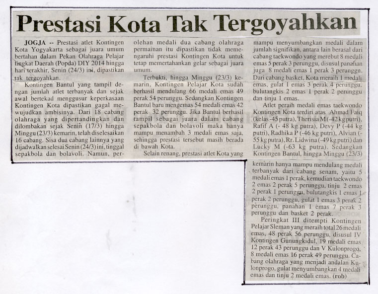 Kliping jogja terbaru