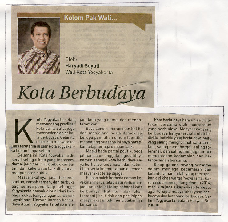 Kliping jogja terbaru