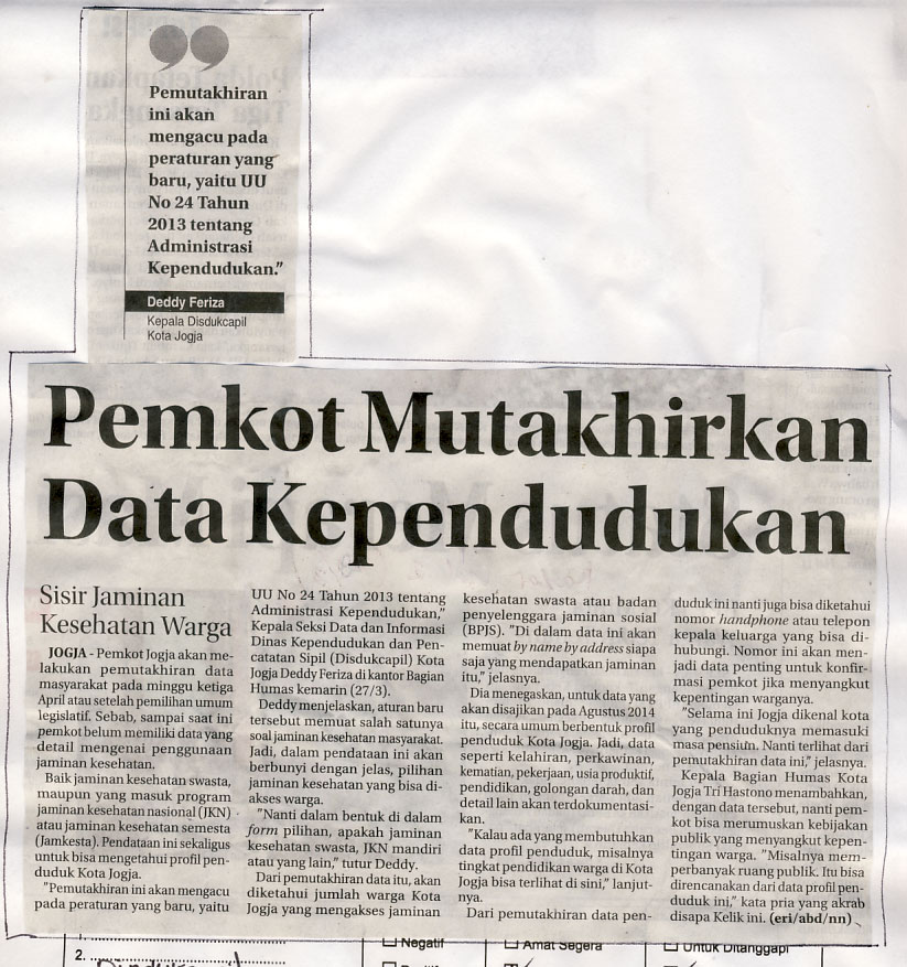 Kliping jogja terbaru