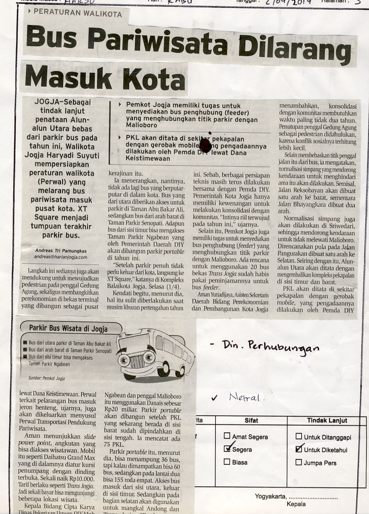 Kliping jogja terbaru